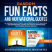 Random Fun Facts and Motivational Quotes  2-1 Bundle An Amazing Collection of 1000 Interesting Facts Trivia 1000 Inspirational Quotes Positive Affirmations 